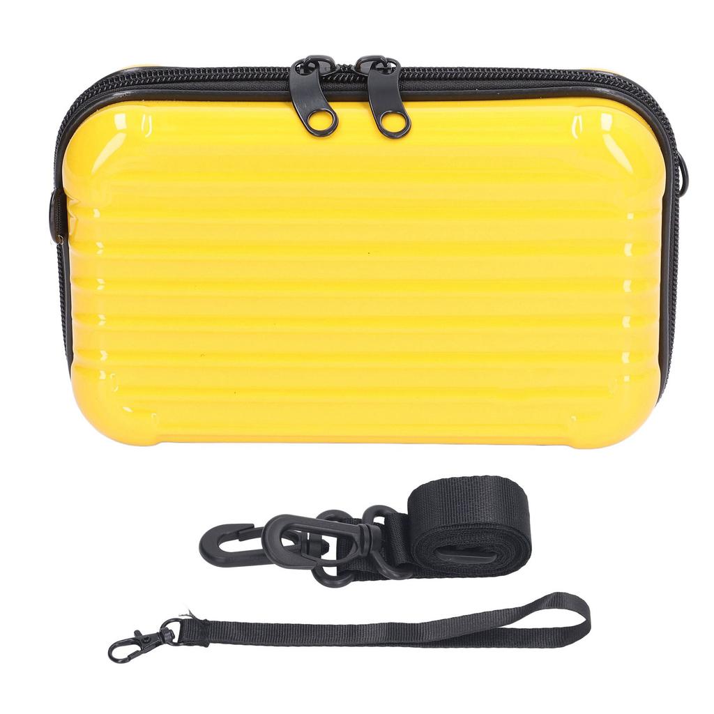 Camera Carrying Case Portable Hard Shell Storge Bag Travel Small Camera Bag for Insta360 X3 Yellow