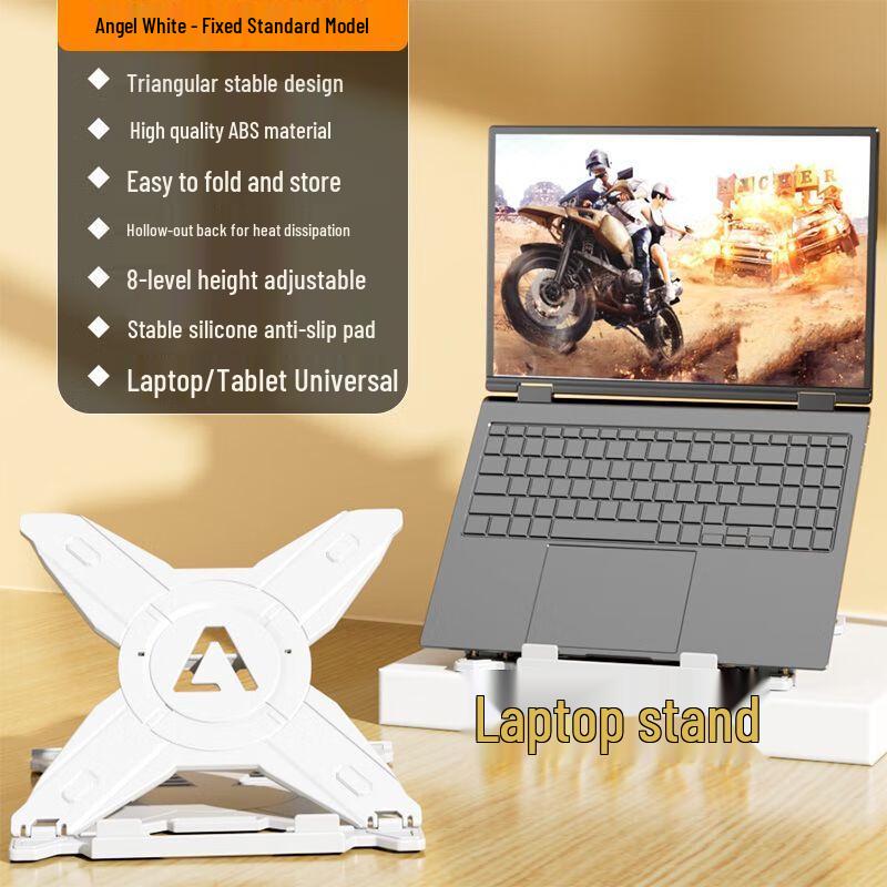 

Desk Clamp Laptop Cooler with Wireless Charging