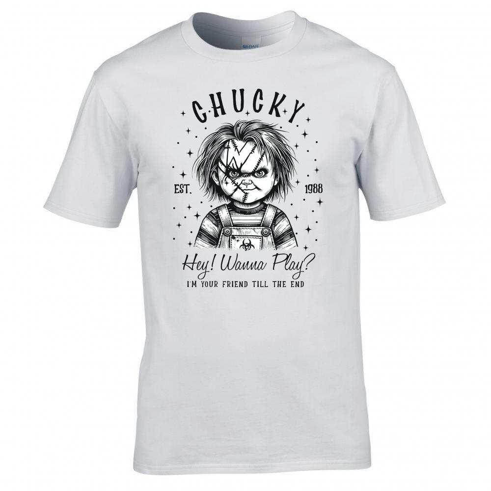 Chucky Hey Wanna Play Tshirt 2XL