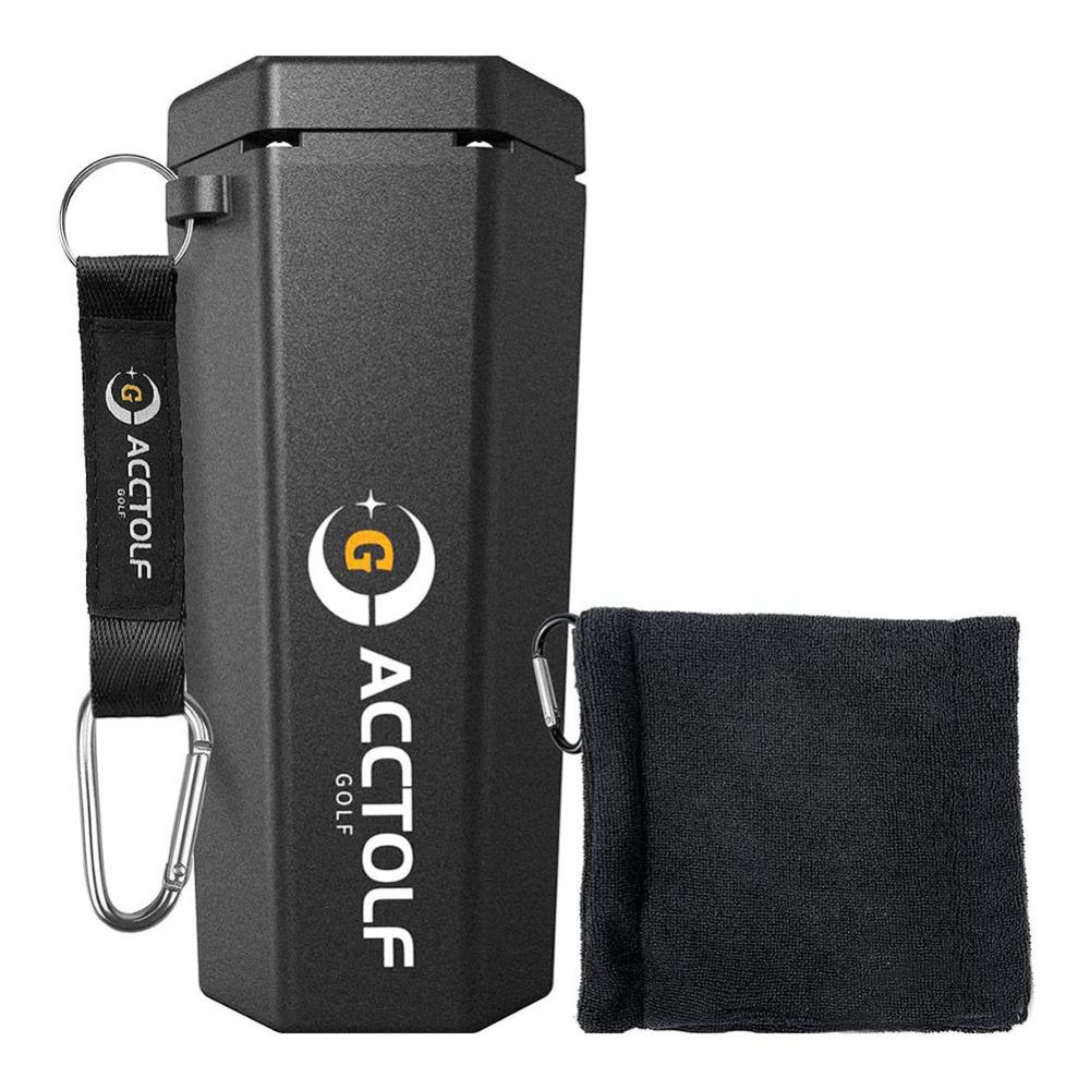 

1 комплект Удобная мойка для гольф-мячей Герметичная Экономия труда Ударопрочная Портативная Мойка для гольф-мячей Очиститель с набором полотенец чёрный