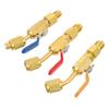 SUPVOX 3pcs Ball Valve Air Hose Vacuum Para Kit Leak Detector Spark Air