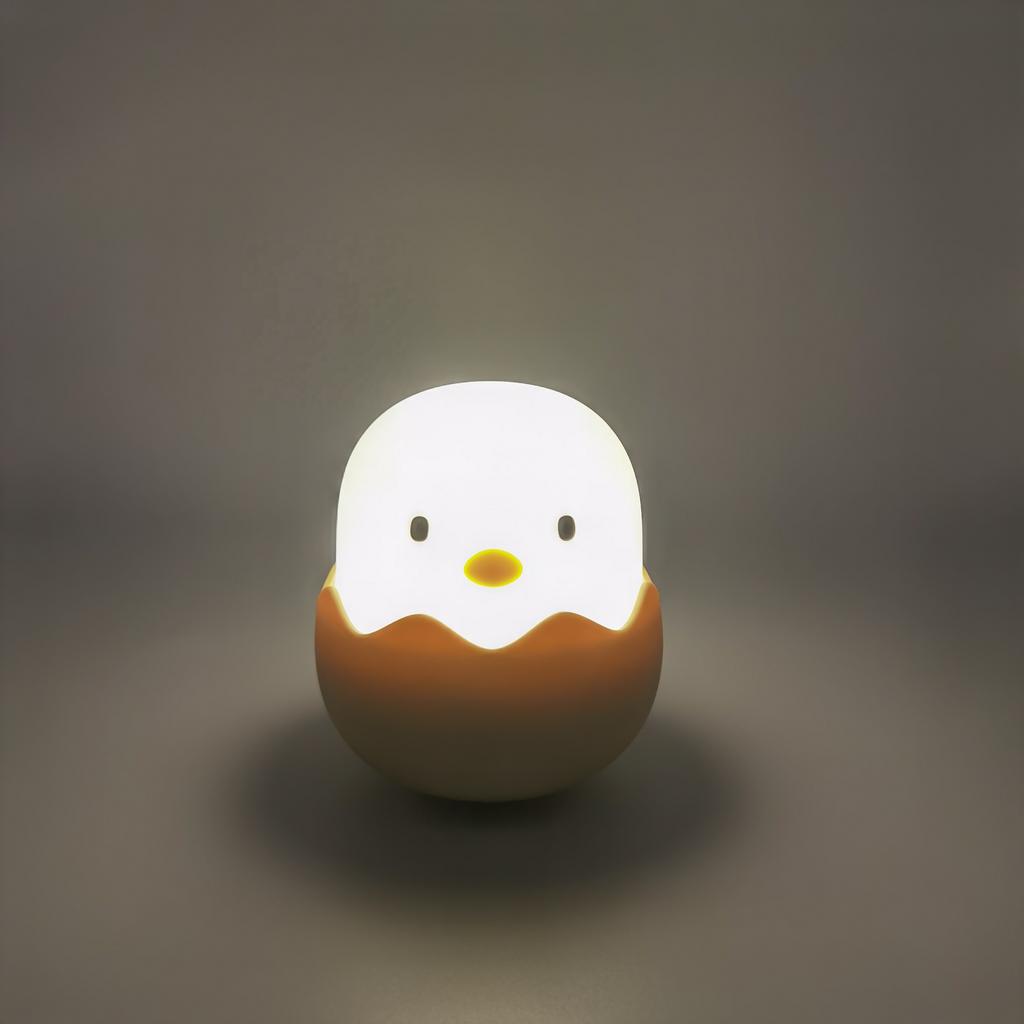 Huhn Emotionale Lampe Silikon Eierschale Nachtlicht, Eierschale