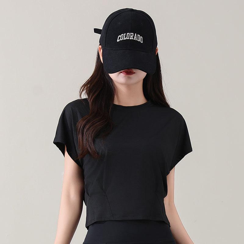 

Женский летний комплект для активного отдыха: Свободная быстросохнущая футболка и юбка для йоги Small