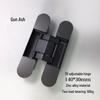 Three-Dimensional Adjustable Concealed Zinc Alloy Hinge for Outward Opening Wooden Doors