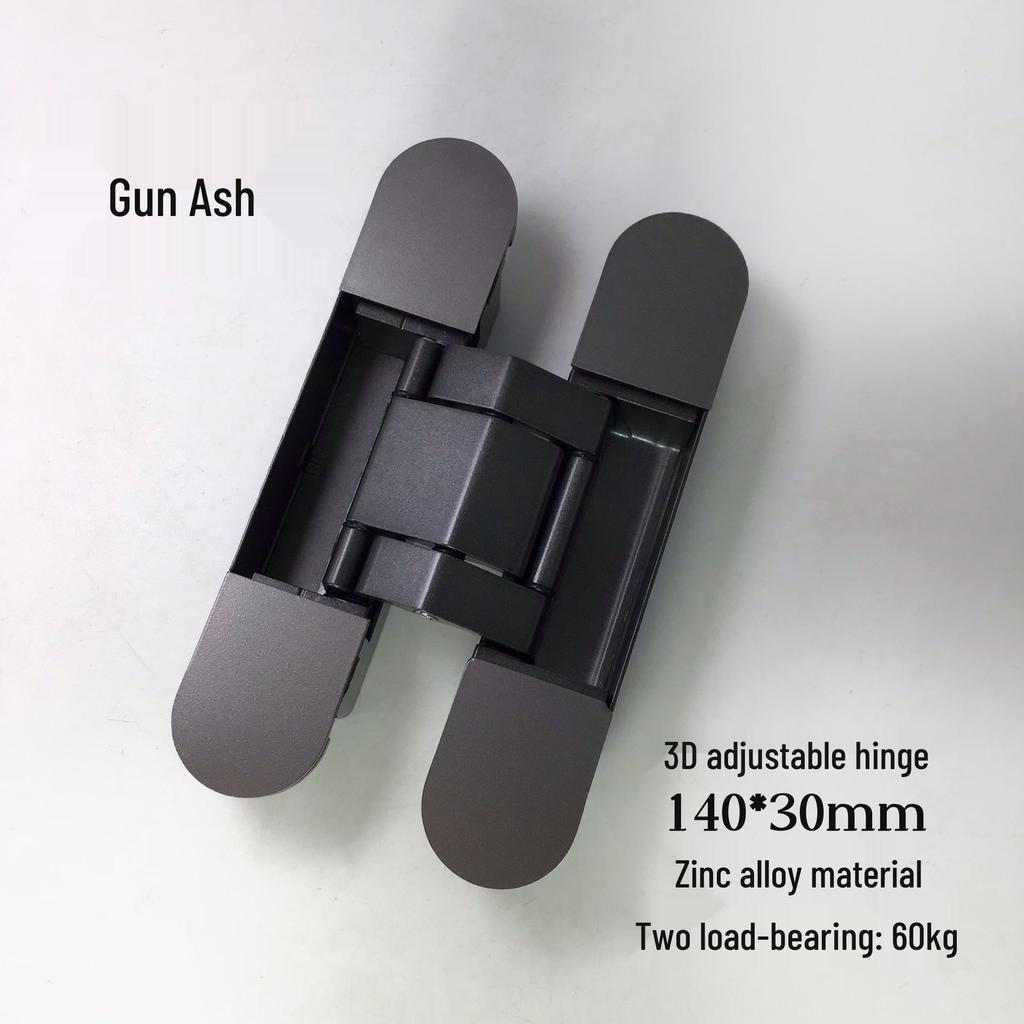 Three-Dimensional Adjustable Concealed Zinc Alloy Hinge for Outward Opening Wooden Doors