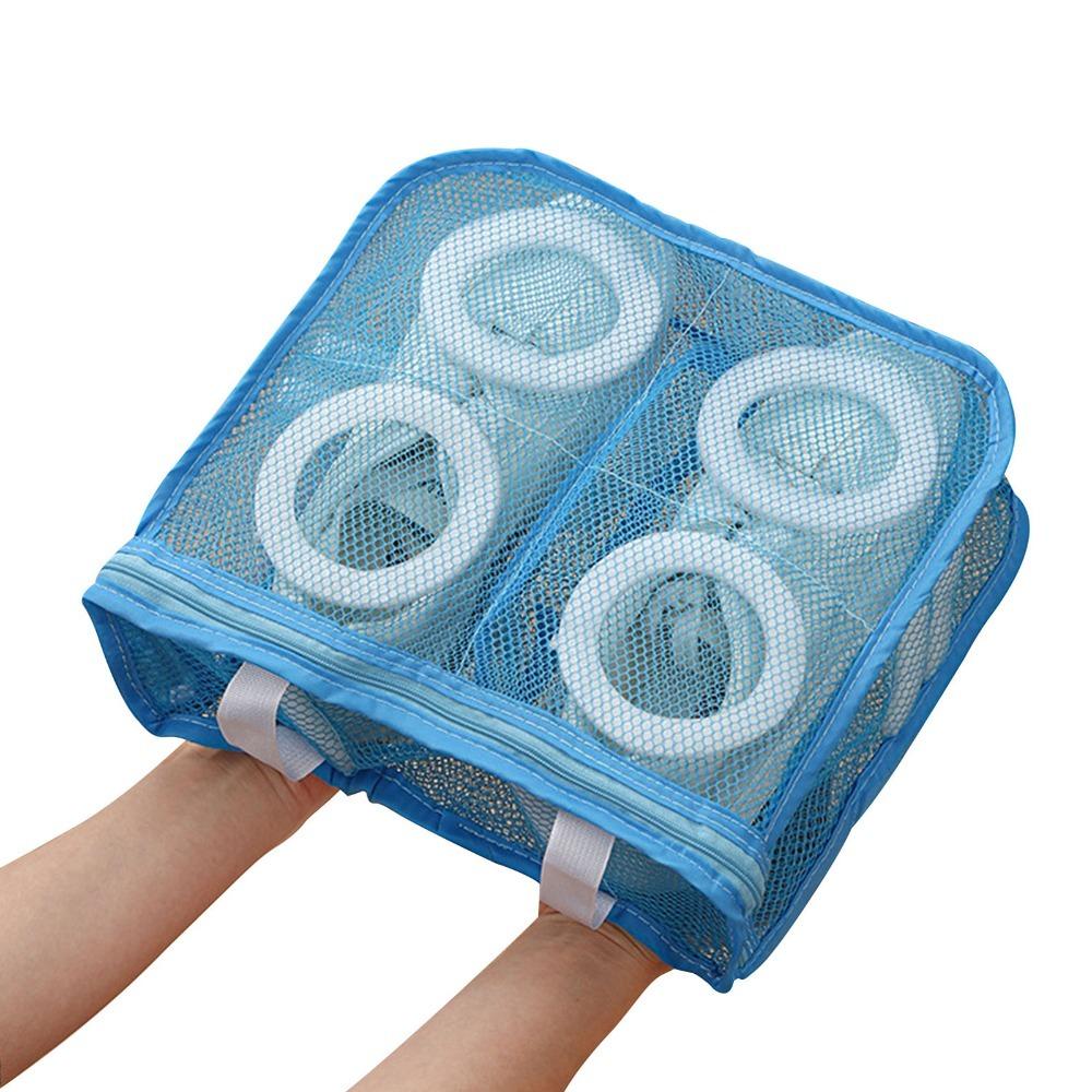 With Hanging Loop Shoe Washing Machine Bag Mesh Shoe Protector Bag Shoe Wash Bag  Washer Washing