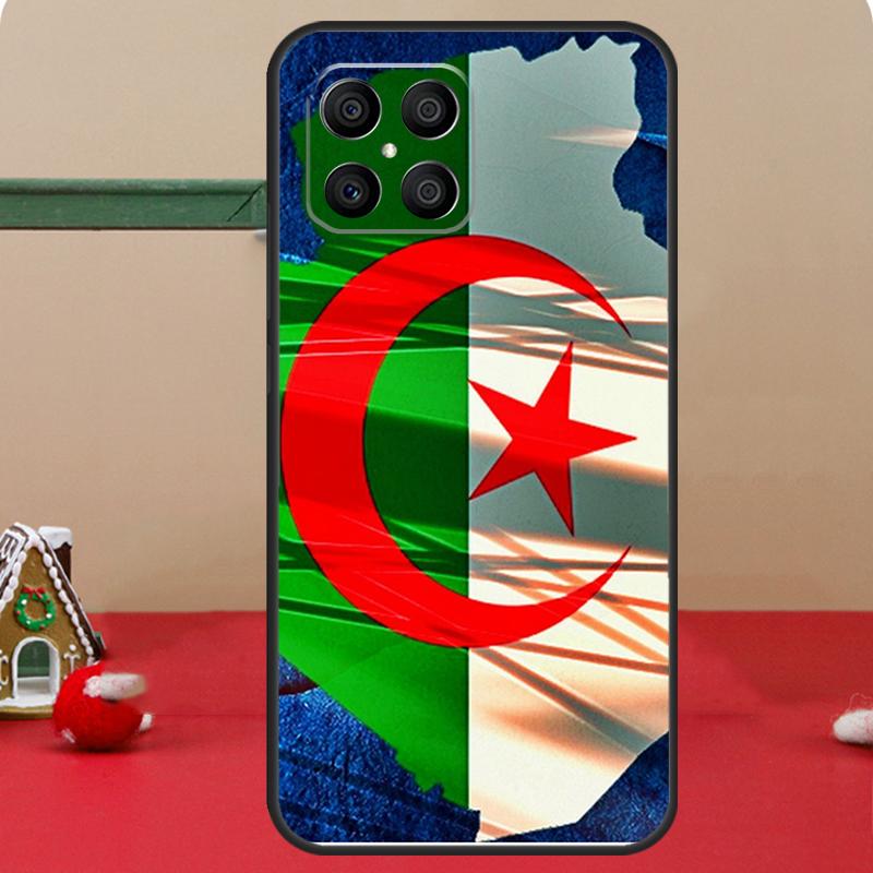

Algeria Flag Retro Case For Honor Magic 8 5 6 7 Lite Honor 400 Pro 200 70 90 X8c X8b X9a X9b X9c X9d Win Cover Honor 70