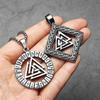 Retro Odin Viking Simple Men Necklaces Stainless Steel Pendant Chain Women Punk Fashion Jewelry New Accessories Gift