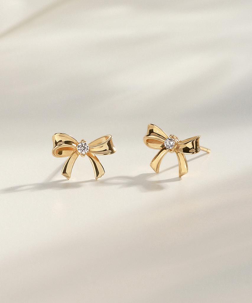 Mcel 14K Seraph'S Ribbon Earrings