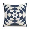 Pillow Nordic Geometric Linen Pillow Case Office Sofa Cushion Bedside Backrest Pillow Home