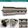 Universal Inner Silencer Baffle Muffler Stainless Steel Sound Reduction Volume Adjustment Motorcycle Exhaust Diameter 122mm (S-Net) 50.8mm SN-333-IS