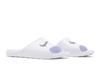 Nike Victori One Shower Slide White Polka Dot Swoosh