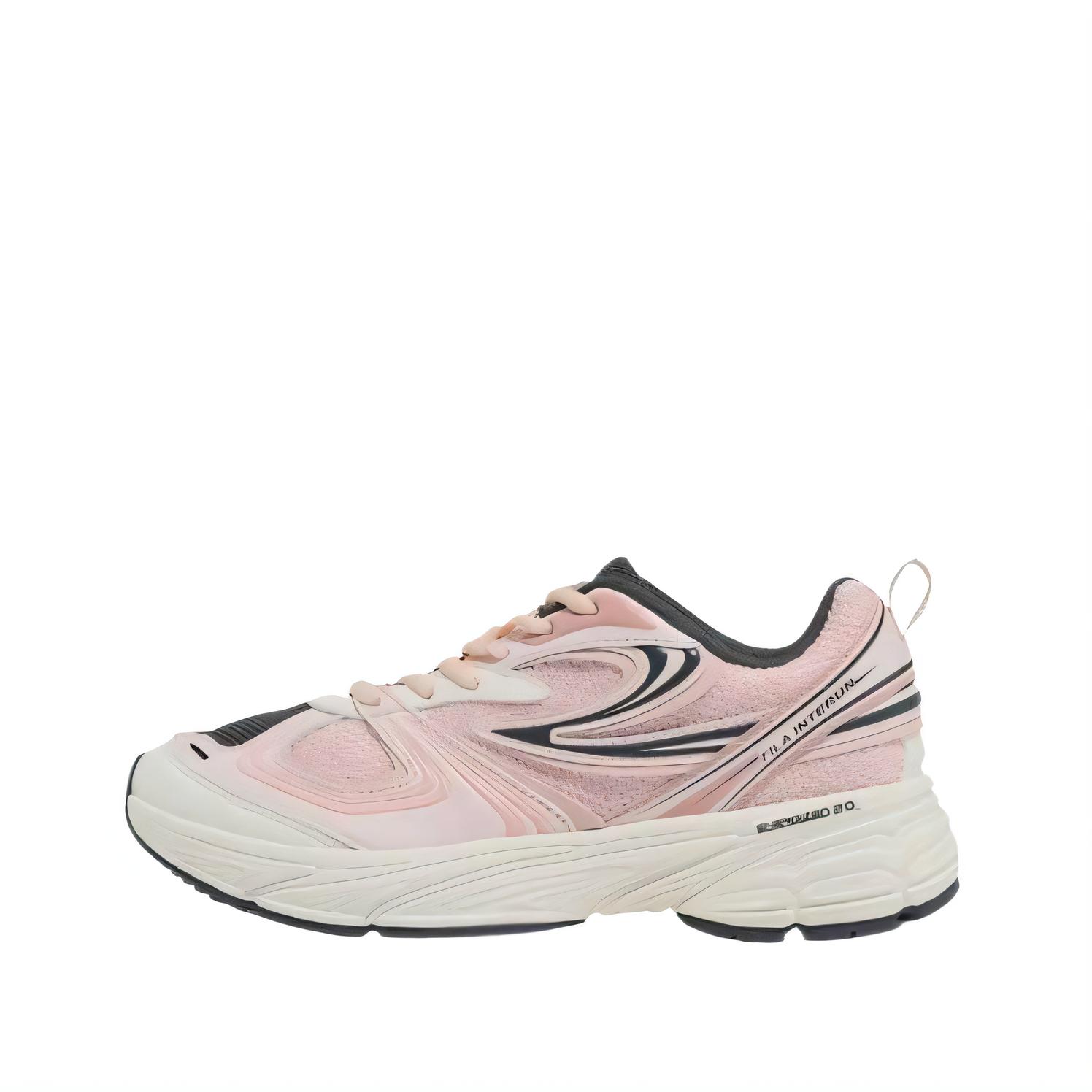 FILA Interrun Low top Running Shoes Women s White Pink 1RM02699H155 38