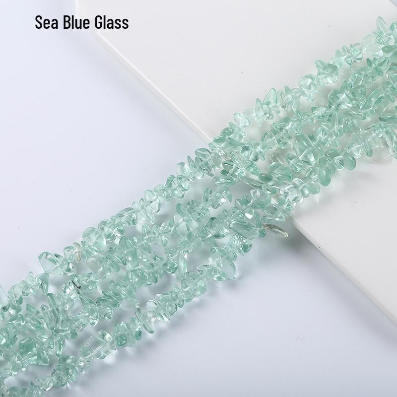 

Бусины из натуральных кристаллов и драгоценных камней - Полированный браслет из неправильной формы дробленого камня для изготовления украшений своими руками