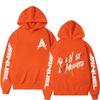 Anuel AA Real Hasta La Muerte Hoodie Men Women Fashion Aesthetic Hip Hop Sweatshirts Oversized Hoodies