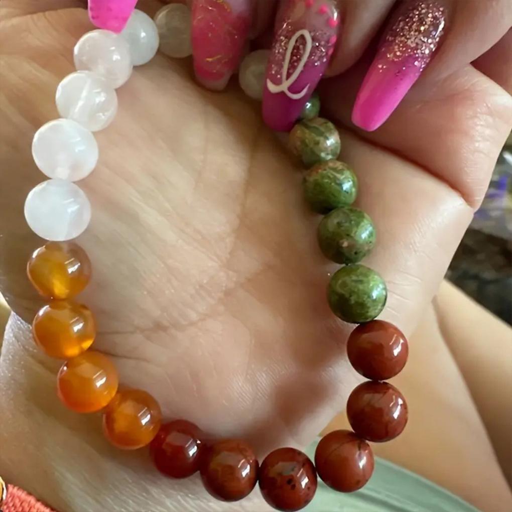 Lucky Multifunctional Stone Bead Bracelet Luck And Style Fashionable Original Stone Beads