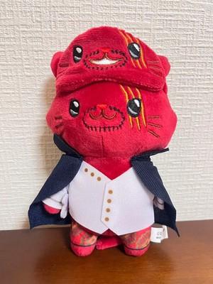 One Piece Shanks Cat Plush Keychain w/Eyemask Japan official