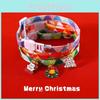 2023 Double Layer Christmas Pendant Necklace With Choking Safety Clasp Cute Cartoon Design