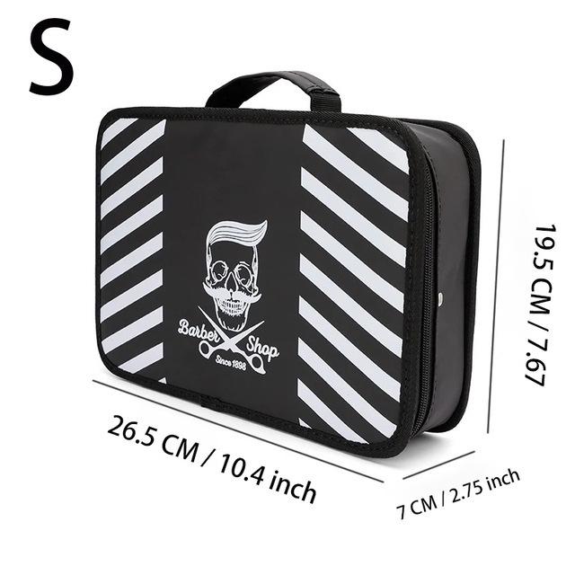 Portable Multifunctional Barber Tool Bag with Electric Clippers Storage