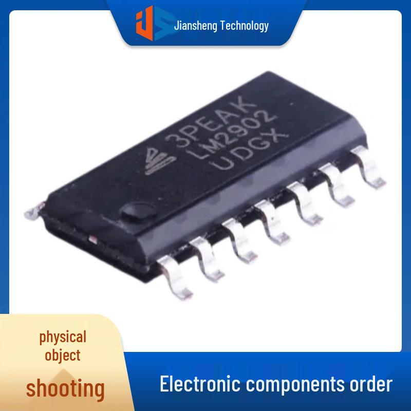 New LM2902-SR SOIC-14 Automotive Low Power Quad Op-Amp IC