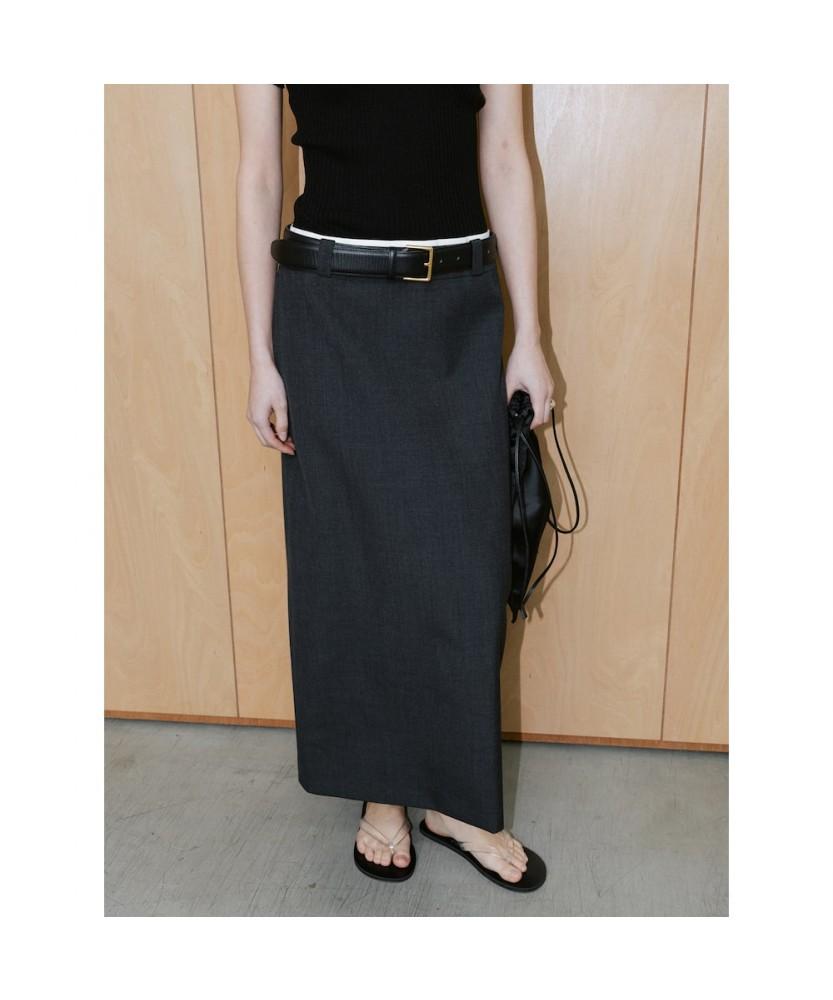 Diaepeocheo Bo H Line Skirt Gray (Ta6427A073)