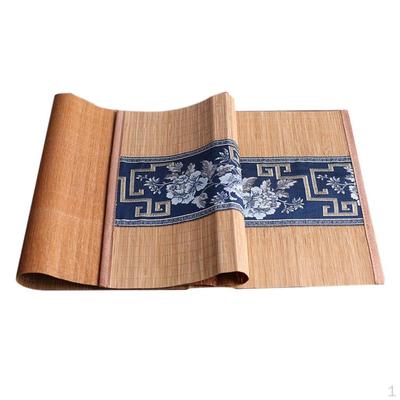 Bamboo Tea Tablemat Decor Slat Placemat