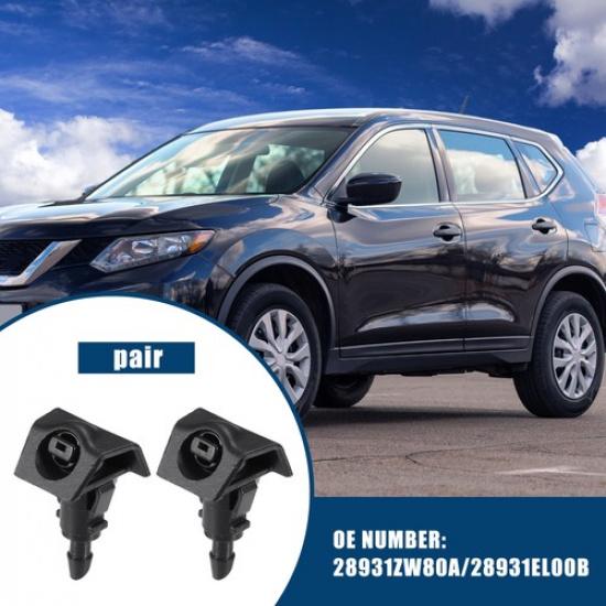 Пара передних форсунок омывателя лобового стекла № 28931ZW80A для Nissan