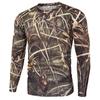Outdoor-Essentials! Camouflage Langarm-T-Shirt, bequem und funktional.