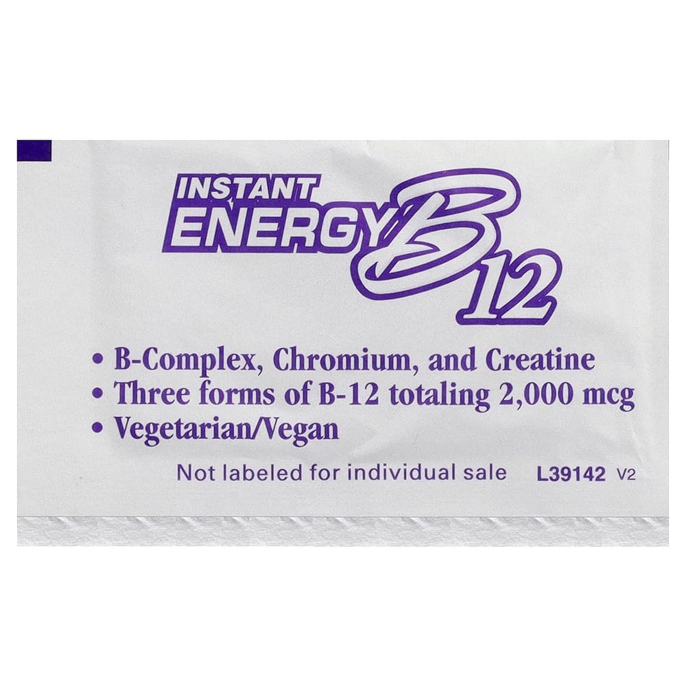 Now Foods Instant Energy B12 2000mcg, 75 Individual 1g Packs
