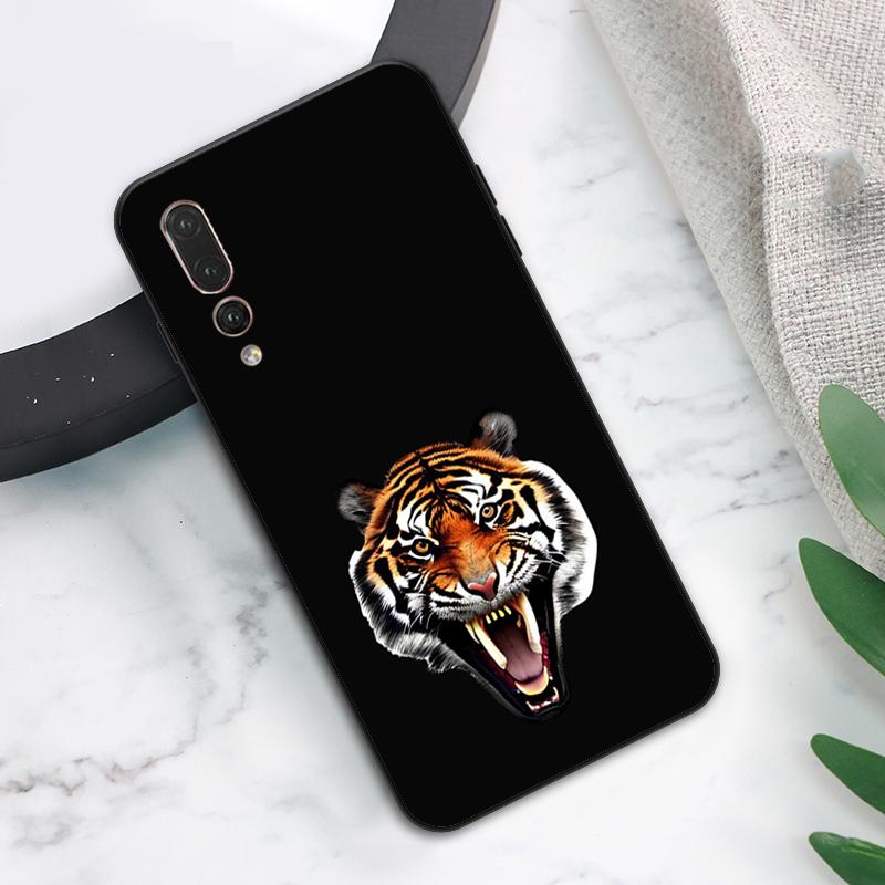 Ferocious Tiger Animal Case For Huawei Nova Y73 Y72 Y70 Y90 Y60 Y61 Y91 12s 12i 11i 8i 9 10 SE P40 Lite P60 P30 Pro