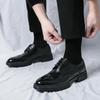 Luxus Brandneue Herren Oxford Schuhe Leder Kleiderschuhe Schwarz Hochzeit Trauzeugen Spitz Classic Business Formelle Schuhe Mann