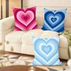 Sweet Love Cushion Cover Natural Linen Organic Fabric DoubleSided Printing Couch Pillow Covers Home Decor