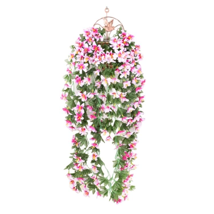 Artificial Hanging Flower 90cm for Wedding Home Wall Garden Yard Porch Patio Realistic Hanging Vine Plant Drooping Plant