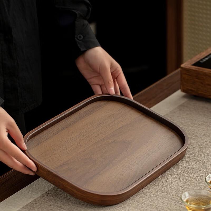 MOLUONA Wooden Multi-purpose Serving Tray