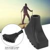 10 Pcs Rubber Walking Stick Pad Black Trekking Poles Tips Durable Hiking Pole Tip  Ski Basket Use