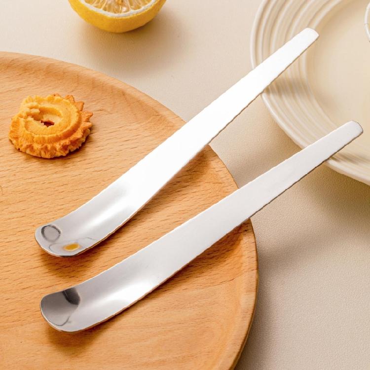 4Pcs Refined 316 Nonrust Steel Ice Creams Spoon Heat Resistant Dessert Cutlery For Daily Use And Entertaining Guests