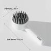 Silicone Soft Teeth Pet Hair Brush Remover Multi-functional Shampoo Dispenser Brush  Cat Grooming