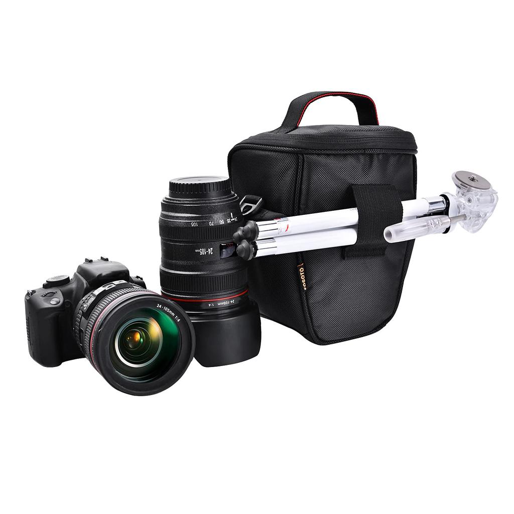 FOSOTO SLR Camera Shoulder Camera Case for Canon EOS Kiss and Nikon D850 Bag, Bag, X7, X5, X6i, X7i, X70, X8i, X80, 70D, 60D, 50D, 40D, 6D, 5D, SX60,