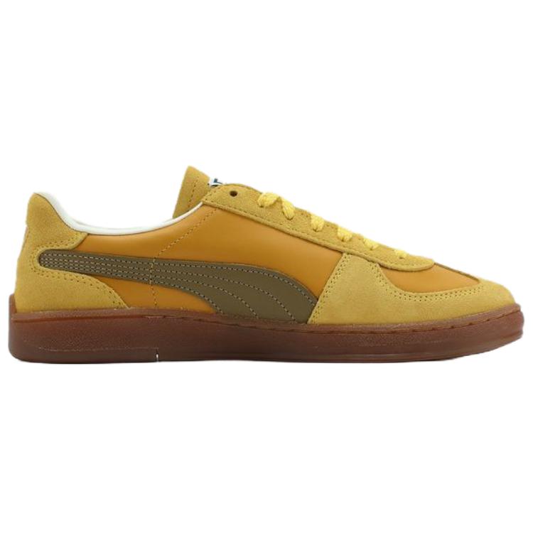 Puma Super Team Summer Retro Minimalist Comfortable Low-Top Skate Shoes Unisex Sneakers Yellow 402252-02