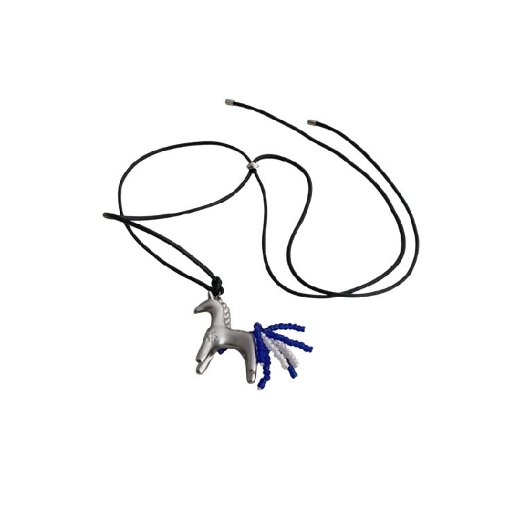 

Плетений підвісний ланцюжок Багатошарові дизайни Восковий мотузковий ланцюжок Повсякденний Елегантний аксесуар S чорний