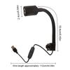 Aquarium Klemmleuchte Drehbar Kleine USB-Leuchte Klemme für Aquarium Offenes Terrarium Weiches Licht mit flexiblem Winkel für Hotel Wohnen