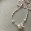 Bohemian Mixed Color Rice Beads Chain Choker Summer  Beach Necklace For Women Boho Starfish Choker Necklace Jewelry