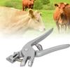 Cattle Ear Tag Applicator Cow Ear Tag Pliers Cattle Ear Tagger Universal Puncher Livestock Ear Tag Tagger for Pig Sheep Goat Animal Identification