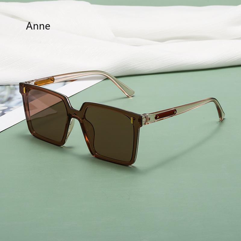 Fashion Square Sunglasses Women Luxury Oversized Sunglass Men Vintage Big Frame Shades UV400 Black Sun Glasses Oculos De Sol