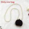 Pu Mini Shell Shaped Shoulder Bag With Chain Strap For Daily Use