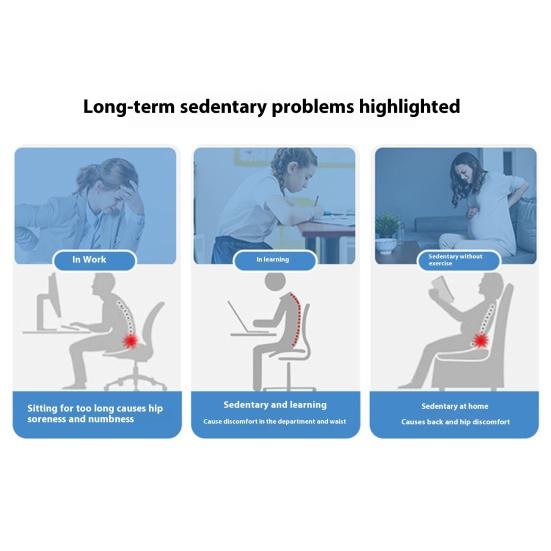 Ergonomic Booster Seat Cushion Breathable Heightening Height Booster Mat Mesh Portable Car Seat Pad Angle Lift Seat Non-Slip Portable Posture