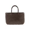 Dragon Diffusion Mini Flat Gora Tote Bag 8809 Dark Brown
