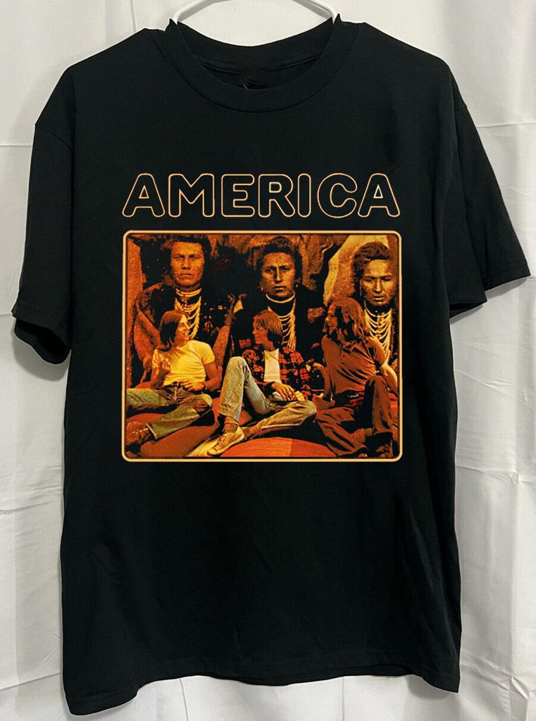 Rare America Band Cotton Tee Gift For Fan S To 5XL T-shirt TMB3044