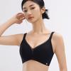 Soft Support Seamless Bra Women's Gathering Underwear Feminine Feel Thin Bra with Upper Support No Steel Ring Underbody Bra