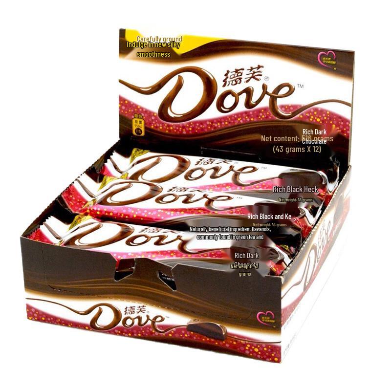 Dove Dark Chocolate 12-Pack